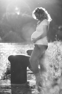 wasser outdoor babybauch